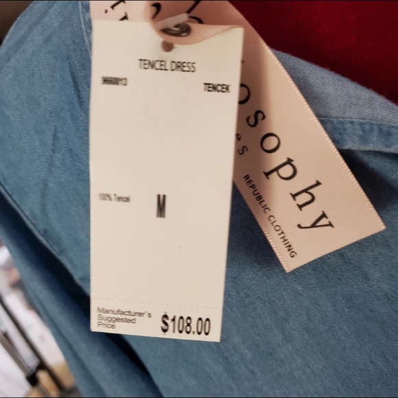 Philosophy Tencel dress - Picture 6 of 7